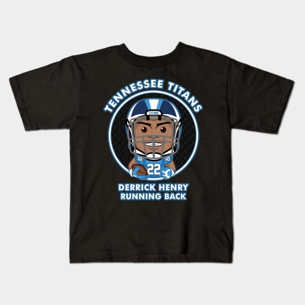 Derrick Henry Kids T-Shirt by Mudahan Muncul 2022